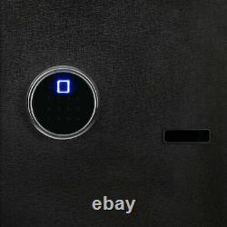 0.7L Fingerprint Biometric Digital Electronic Safe Box Keypad Lock Security +Key