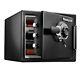 0.82 Cu. Ft. Security Box Fire Water-resistant Safe Dual Combination/key Lock Us