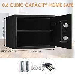 0.8 Cubic Fireproof Waterproof Safe Box with Combination Lock Personal Home S