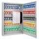 100 Key Storage Cabinet Combo Lock Box Safe Organizer Wall Mount Car Lot Holder