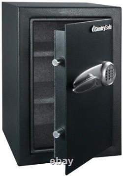 118-lb Home Hotel Office Safety Security Electronic Money Jewelry Lock Box Black