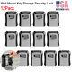 12pack 4 Digit Combination Key Lock Box Wall Mount Safe Security Storage Case Us