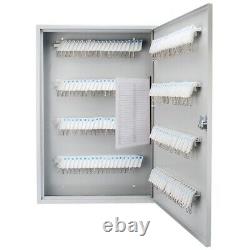 160 Key Storage Cabinet Combo Lock Box Safe Organizer Wall Mount Car Lot Holder