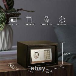 16L Safe Box Electronic Digital Lock Password Home Office Security Double Alarm