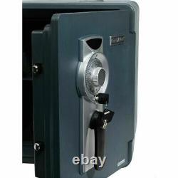 1700 Degree F Fire-resistant/ Waterproof Bolt-Down Combination Safe with Two Keys