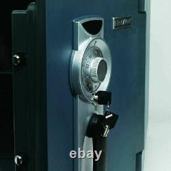 1700 Degree F Fire-resistant/ Waterproof Bolt-Down Combination Safe with Two Keys