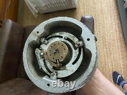 18.5 Lbs Steel Combination Lock Safe Heavy 6.5 Diameter Old Antique Security