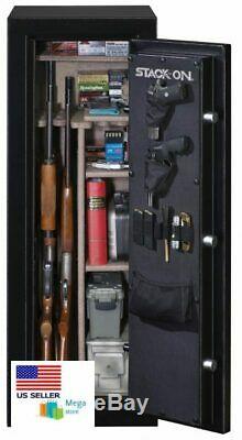 18-GUN SAFE Fire Resistant Convertible Electronic Lock SHOTGUN FREE DELIVERY