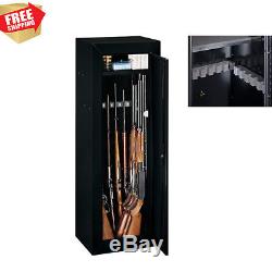 18 Gun 54 Long Safe Home Security Cabinet Lock Rifle Shortgun Steel Storage Box