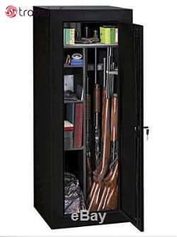 18 Gun Cabinet Sentinel Security Safe Rifle Shotgun Firearms Storage Locker NEW