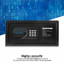 19L Digital Electronic Safe Box Keypad Lock Security Home Office Hotel