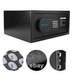 19L Safe Digital Electronic Key Pad Lock Cash Box Home Security Heavy Duty Steel