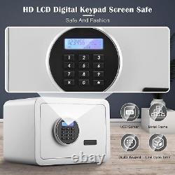 1.2Cub Fireproof LCD Safe Box Digital Keypad Lock For Home Office Cash Security