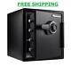 1.2 Cu. Ft. Fireproof & Waterproof Safe With Dial Combination Lock