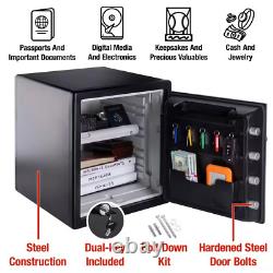 1.2 Cu. Ft. Fireproof & Waterproof Safe with Digital Combination Lock