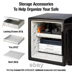 1.2 Cu. Ft. Fireproof & Waterproof Safe with Digital Combination Lock