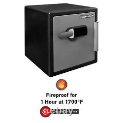 1.2 Cu. Ft. Fireproof & Waterproof Safe with Touchscreen Combination Lock
