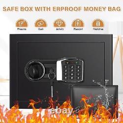 1.2 Cub Home Safe Fireproof Waterproof, Digital Security Cubic, 25EH