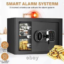 1.2 Cub Home Safe Fireproof Waterproof, Digital Security Cubic, 25EH