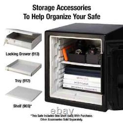 1.2 cu. Ft. Fireproof & Waterproof Safe, Dial Combination Lock