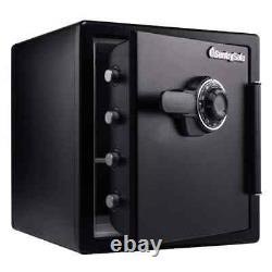 1.2 cu. Ft. Fireproof & Waterproof Safe with Dial Combination Lock