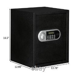 1.5L Digital Electronic Safe Box Keypad Lock Security Home Office Hotel Gun Cash