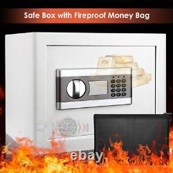 1.5 Cu. Ft Digital Safe Box Fireproof Digital Keypad Lock Home Office Money Gun