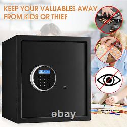 1.6 Cub Home Safe Fireproof Waterproof, Fireproof Safe Box with Combination Lock
