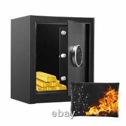 1.72cu. Ft Fireproof Safe Box Digital LCD Keypad Lock Cash Home Office Diosmio