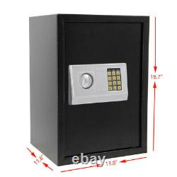 1.85 cu. Ft. Digital Electronic Safe Box Keypad Lock Security Home Office Hotel