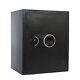 1.86 Cub Safe Box With Electronic Lock 2 Removable Shelves For Cash Jewel Pistol