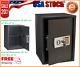 1.8 Cf Large Electronic Digital Lock Safe Security Box Fireproof For Home Office