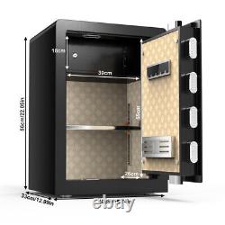 1.9 Cubic Feet Digital Security Safe Box Lock Box with Inner Cabinet LED Light