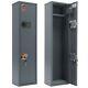 1 Gun Rifle Shotgun Storage Cabinet Security Steel Safe Key & Combination Lock