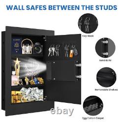 22 Tall Wall Safes Between the Studs 16 Centers, Hidden Wall Safe with Alarm