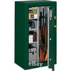 24 Guns Storage Fire Safe Hunter Security Shotgun Ammo Rifle Pistol Stack-On