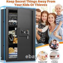 25.6 Tall Fireproof Wall Safes Between the Studs 16 Centers, Hidden Wall Safe