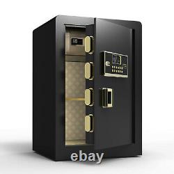 2.04CF Electronic Digital Security Safe withKeypad & Key Lock Home Office Hotel
