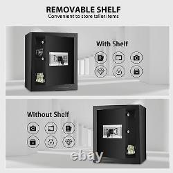 2.08CUB Home Security Safe Box Large Digital Electronic Keypad Lock Gun Cash
