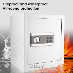 2.08CU. FT Fireproof Safe Box Digital Keypad LED Lock Security Home Office Safes