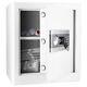2.08cu. Ft Fireproof Waterproof Digital Safe Dial Lock Home Office Security Box