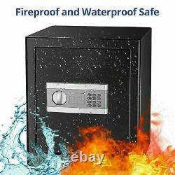 2.0CUB Security Safe Box 2-Layer Cabinet Safe Electronic Digital Keypad Safe Box