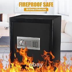 2.0 Cub Safes Box Lock Gun Cabinet Safe Fast Acccess Home Safes Securty Protect