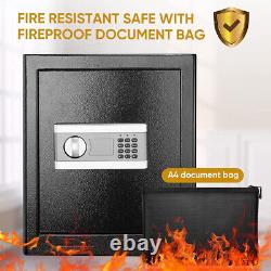 2.0 cu. Ft Digital Electronic Safe Box Keypad Lock Security Home Office Hotel Gun