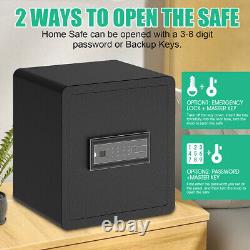 2.3 Cub Key Cabinet with Digital Lock Wall Mounted Safe Security Storage Box