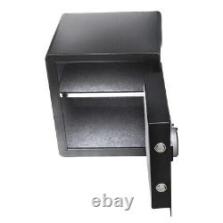 2.3 Cub ft Safe Firearm Lock Gun Cabinet Box Home Office