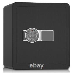 2.3 Cubic Safe Box, Wall-mounted Gun Safe Lock Box with Digital Keypad for Home