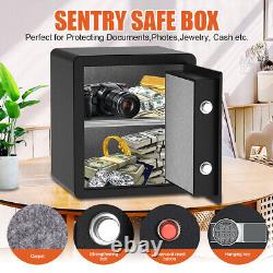 2.3 Cubic Storage Box Key Cabinet with Digital Lock Wall Mounted Safe Security