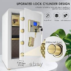 2.5Cub Safe Box Electronic Digital Steel Security Safe with Keypad and Key Lock
