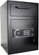 2.5 Cub Security Business Safe And Lock Box With Digital Keypad, Drop Slot Safes